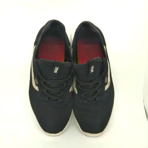 Vans Ultracush Lite Athletic Sneakers Youth Size 5 Black Grey White Vans Kids Sn - Picture 6 of 8